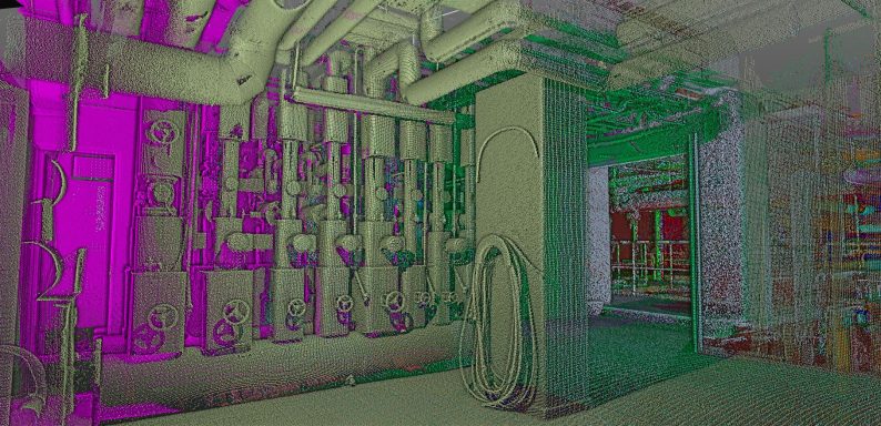 3D Laserscan für Leitungsdokumentation
